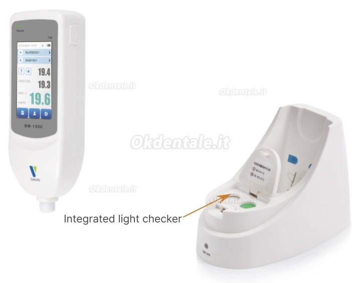Prtatile bilirubinometro transcutaneo DAVID BM-100 serie, bilirubinometro neonatale